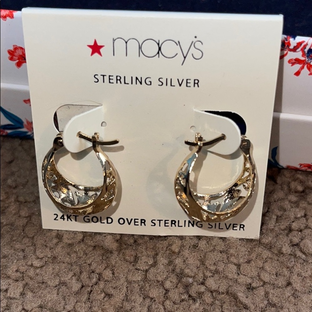 Macy’s Gold earrings